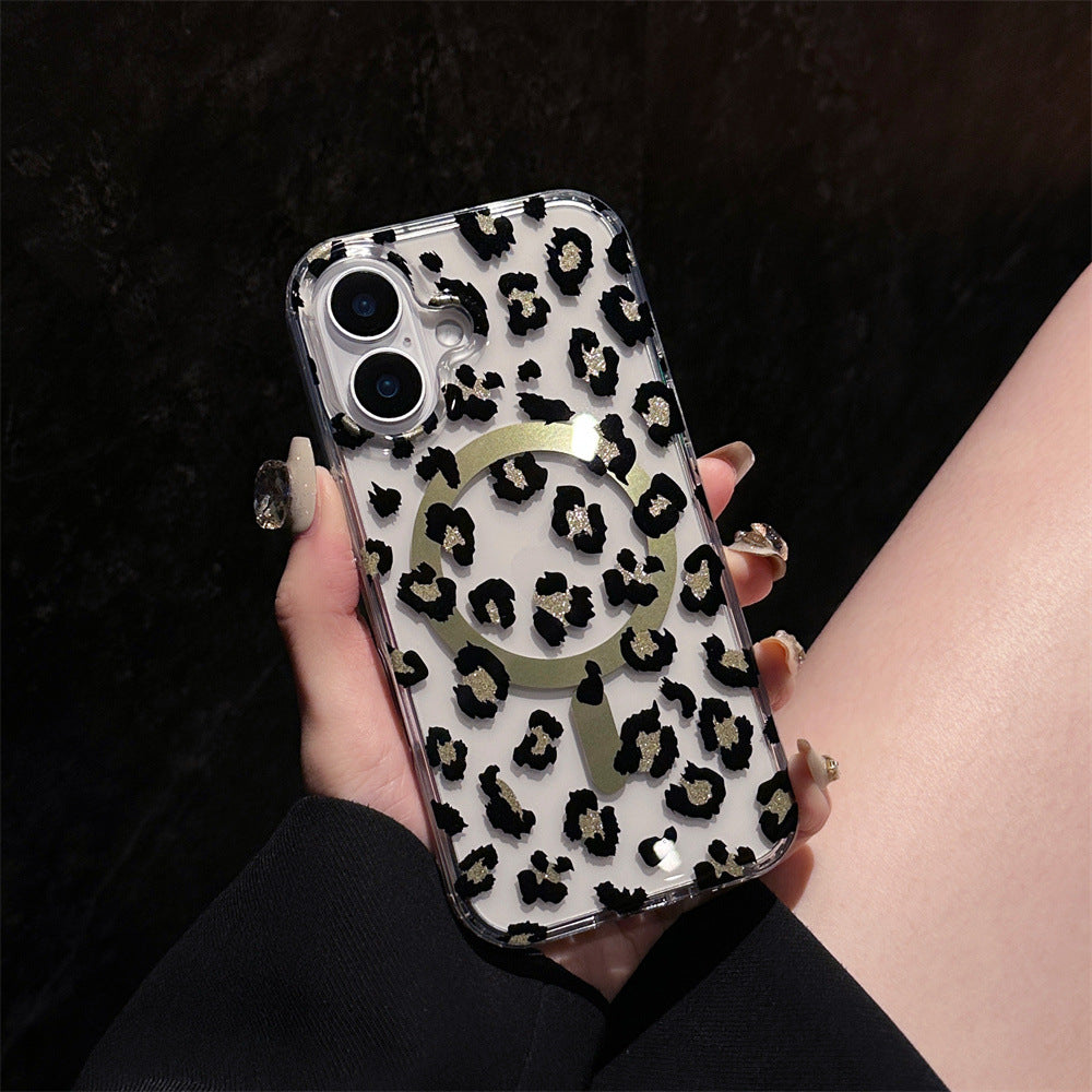 Love Magnetic Transparent Case Cover for iPhone
