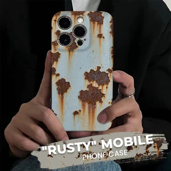 🔥2025 NEW ARRIVAL 🔩Vintage Rust Hard Case For iPhone - Buy 2: FREE SHIPPING🛫 & 40% OFF 2nd🔥