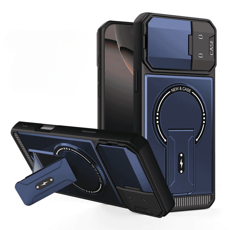 Mechanical Style Fully Enclosed Protective Case Cover for iPhone