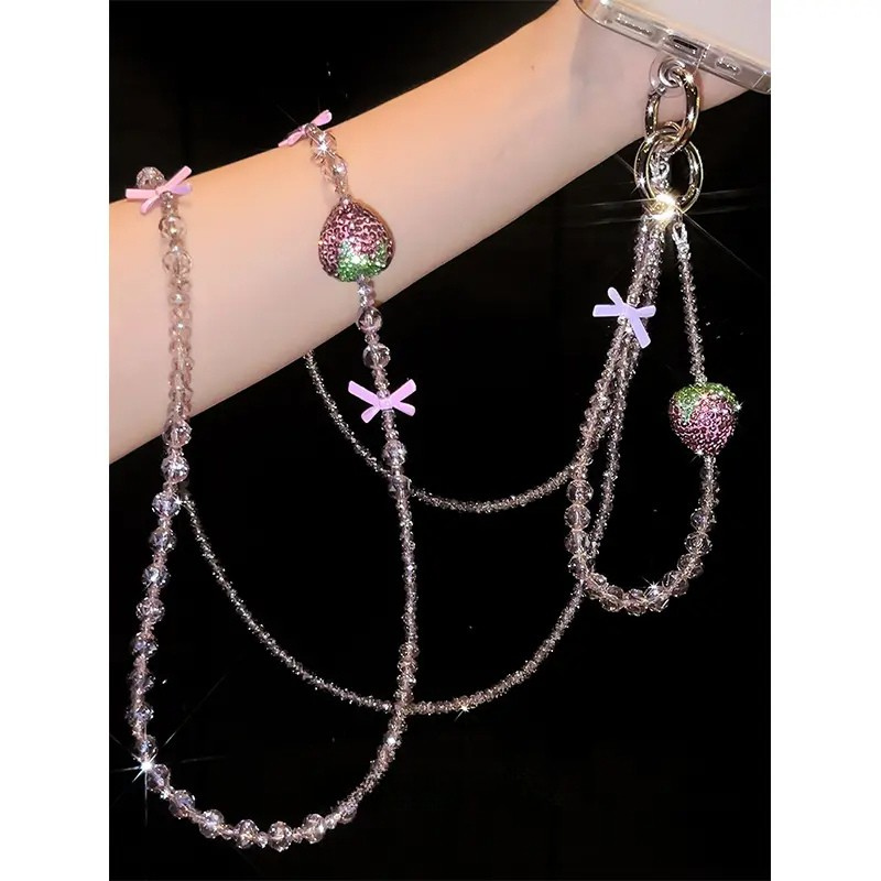 Sparkling Diamond Chain Mobile Phone Strap-Buy 2: 40% OFF 2nd🔥