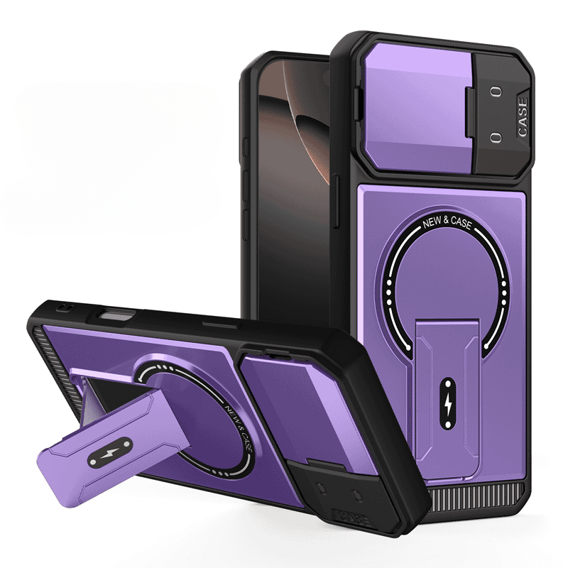 Mechanical Style Fully Enclosed Protective Case Cover for iPhone