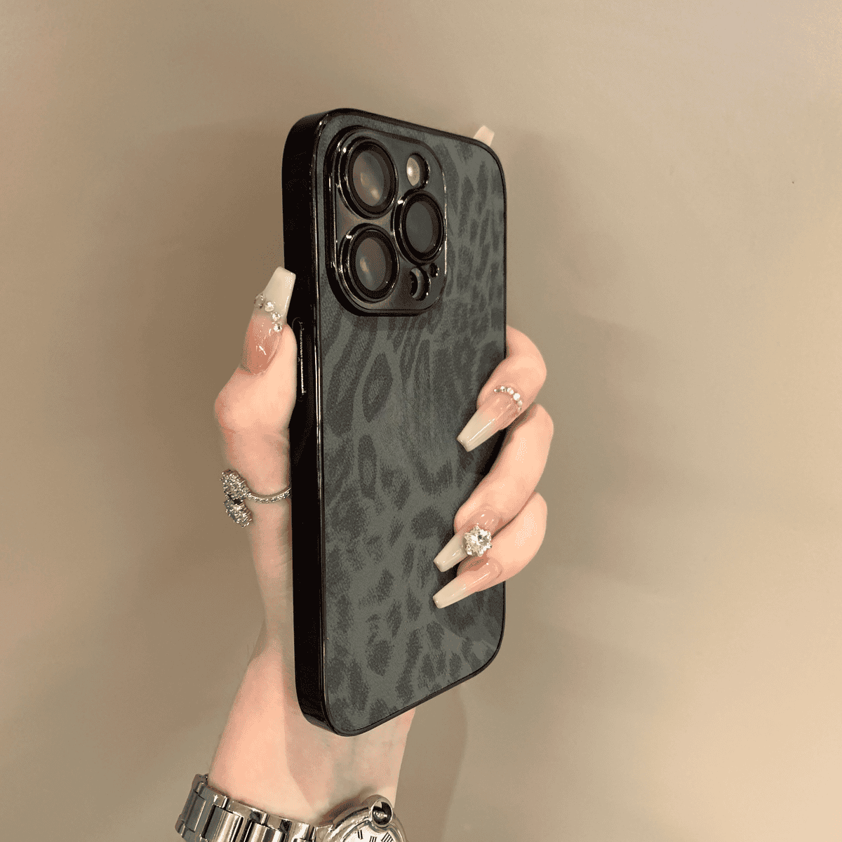 Wild Leopard Print Leather Case Cover for iPhone——🔥Second Item at 40% Off