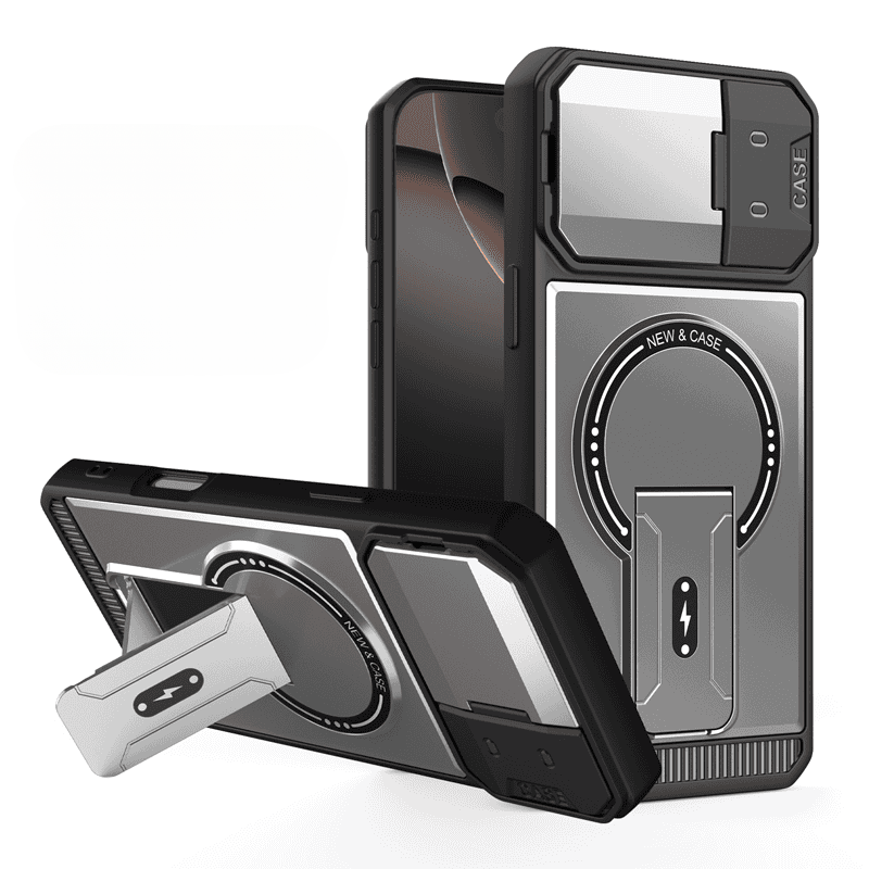 Mechanical Style Fully Enclosed Protective Case Cover for iPhone