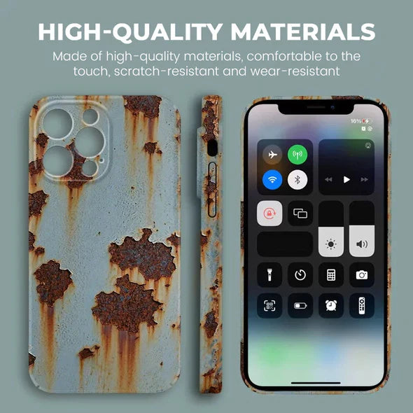 🔥2025 NEW ARRIVAL 🔩Vintage Rust Hard Case For iPhone - Buy 2: FREE SHIPPING🛫 & 40% OFF 2nd🔥