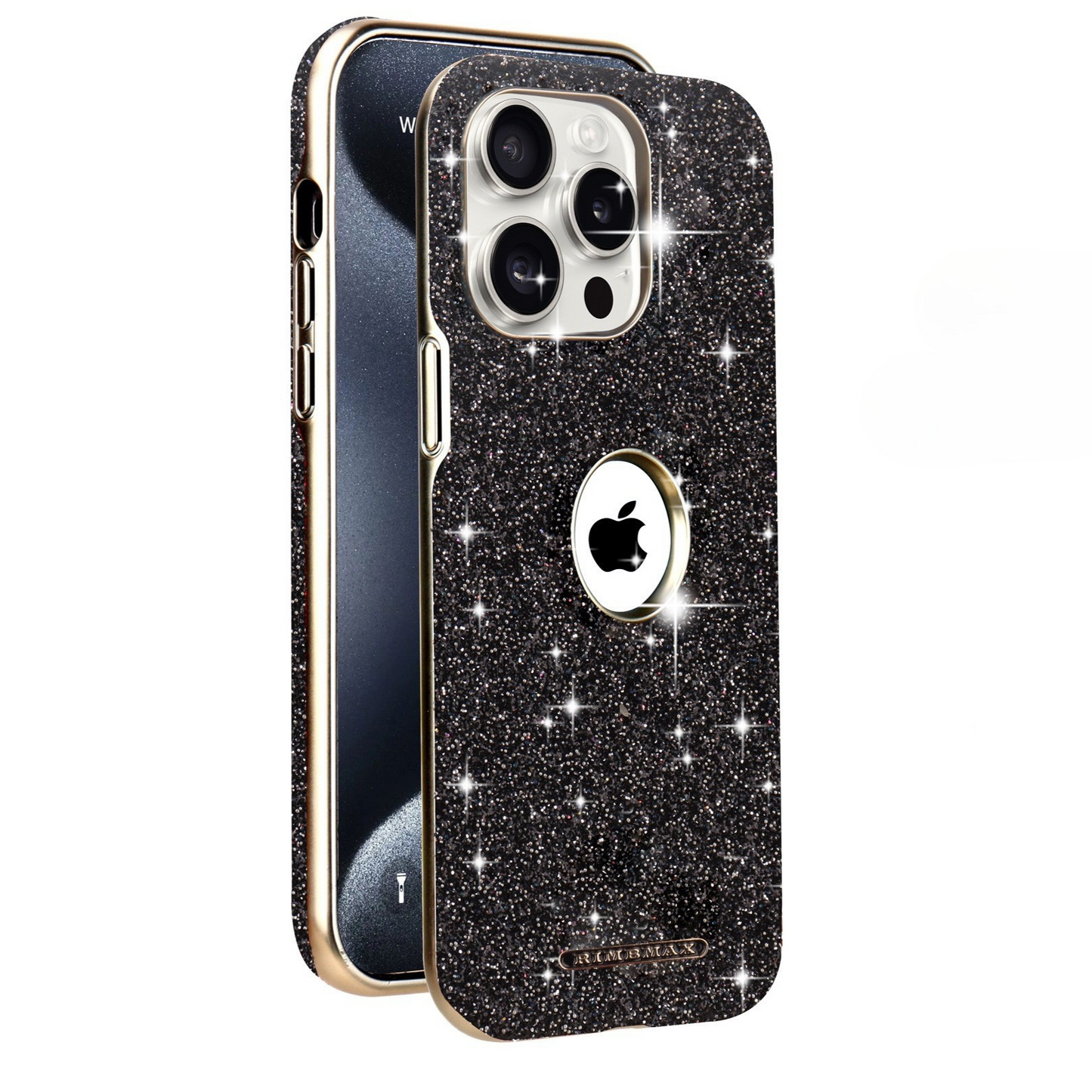 Luxury Sparkling Diamond Hollowed Out Case Cover for iPhone