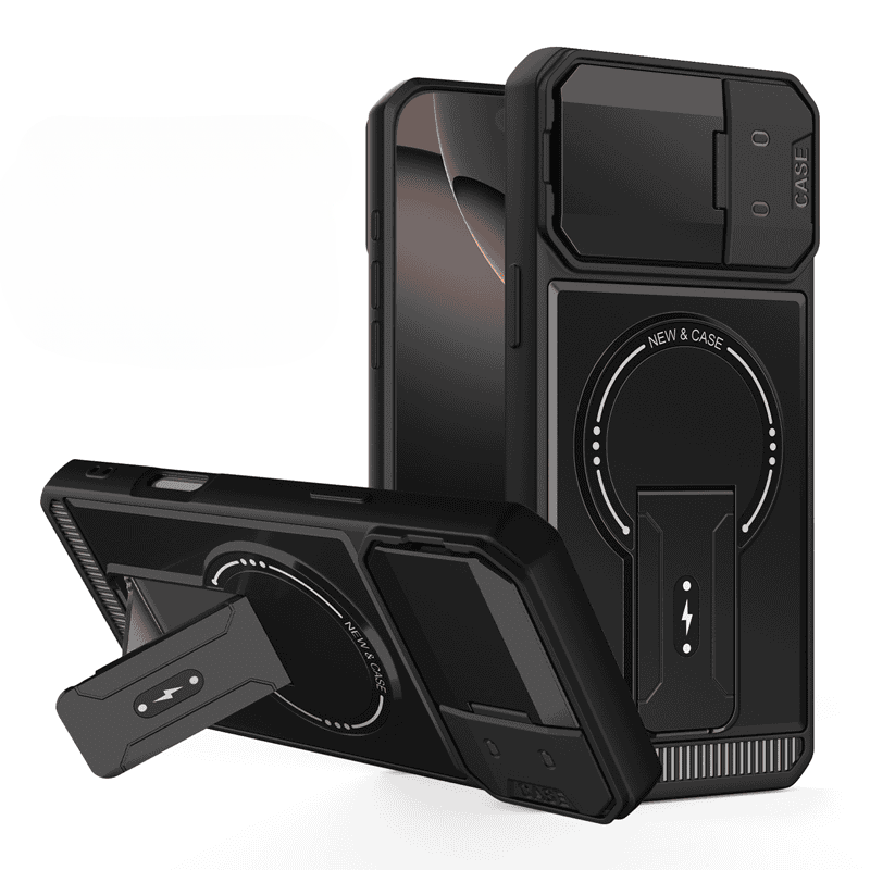 Mechanical Style Fully Enclosed Protective Case Cover for iPhone