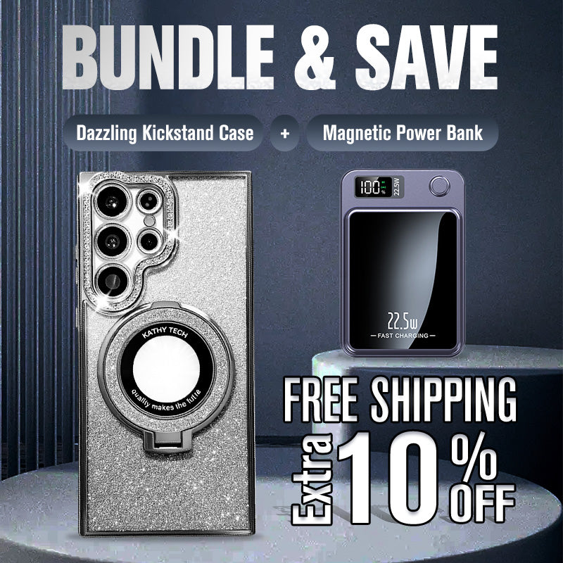 Sparkling Kickstand Case for Samsung S Series - Buy 2: FREE SHIPPING🛫 & 40% OFF 2nd🔥