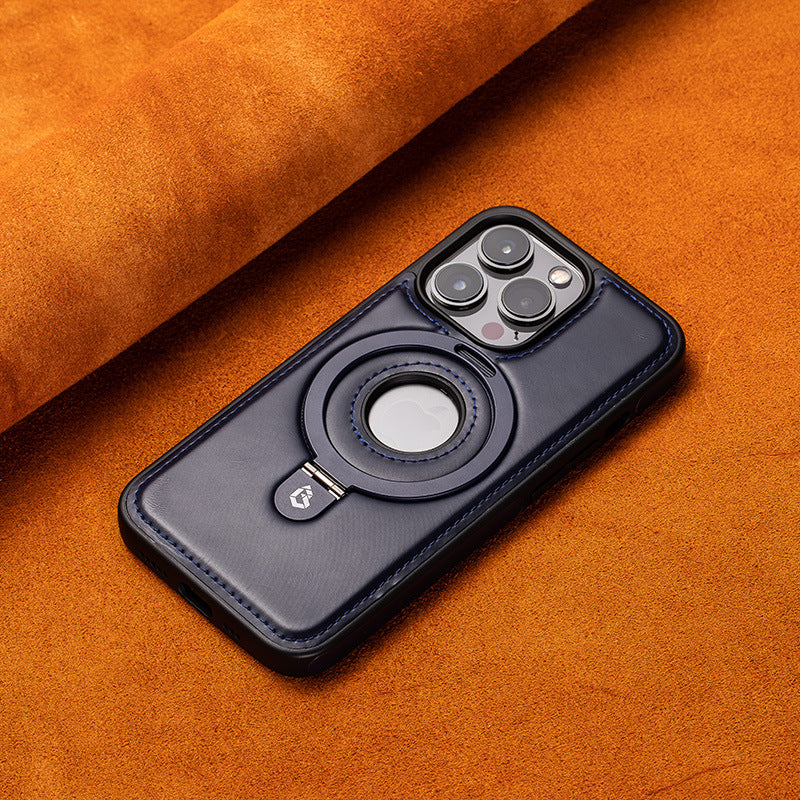 Full Leather Shockproof Magnetic Case for iPhone