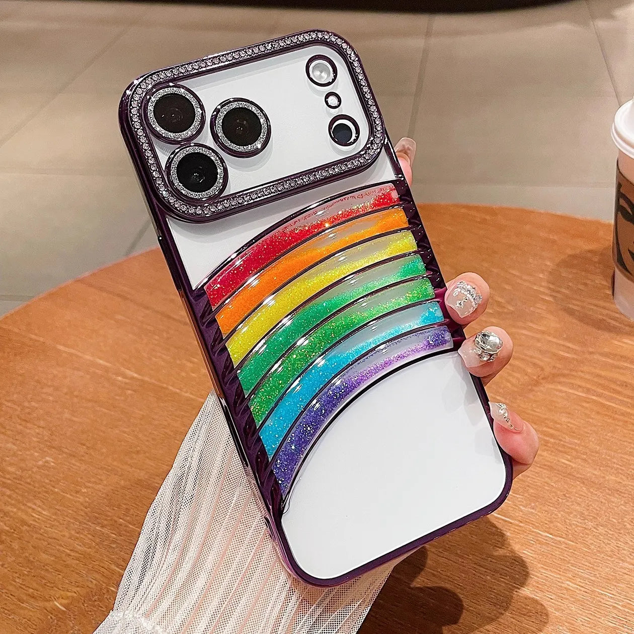 Rainbow Sandflow Case Cover for iPhone