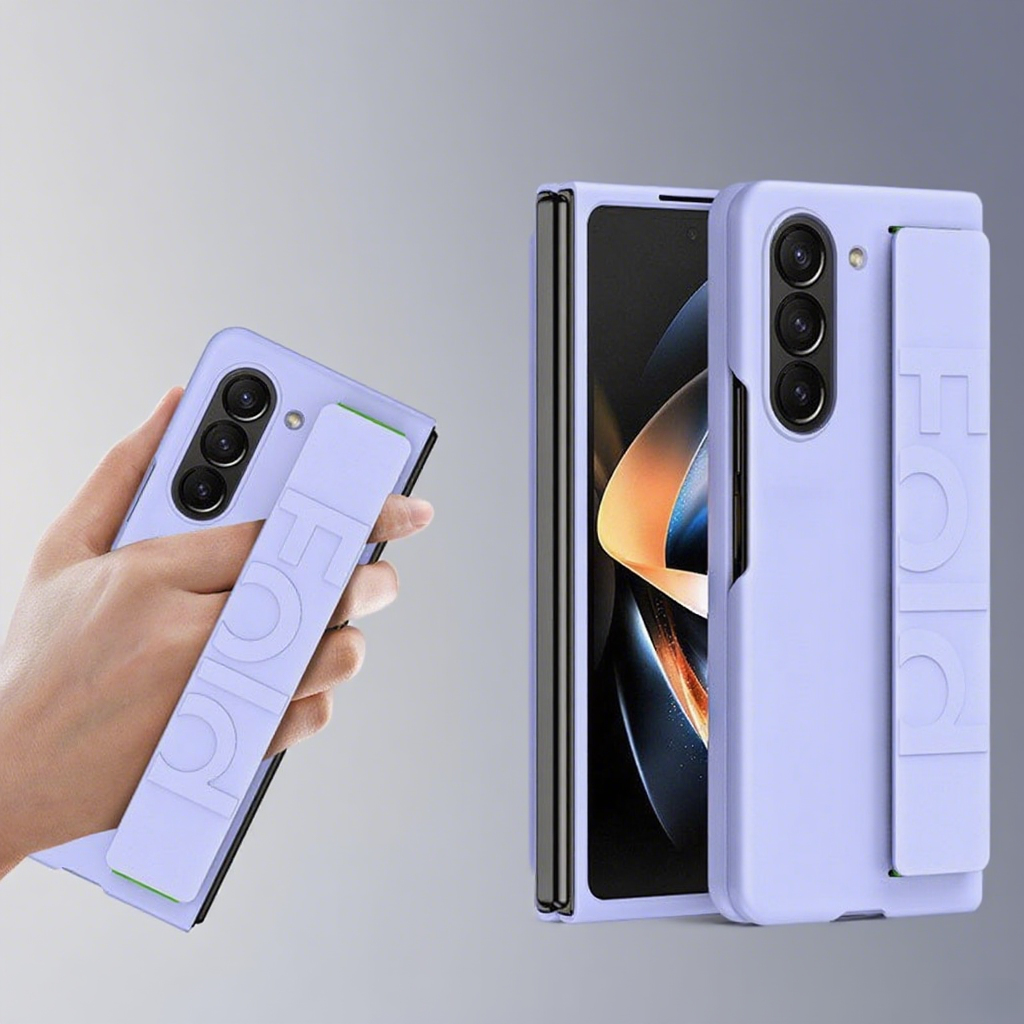 With Strap Would Case Cover for Samsung Fold Series