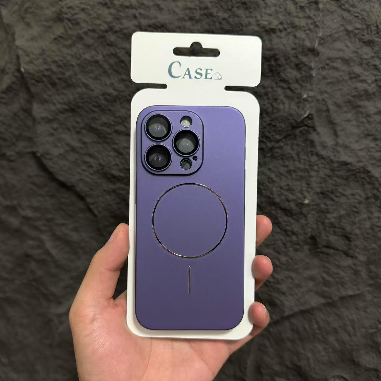 Magnetic Frosted Case Cover for iPhone