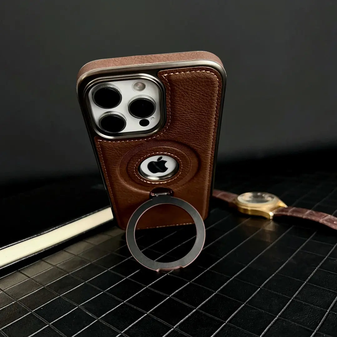 Hand-stitched Genuine Leather Case for iPhone