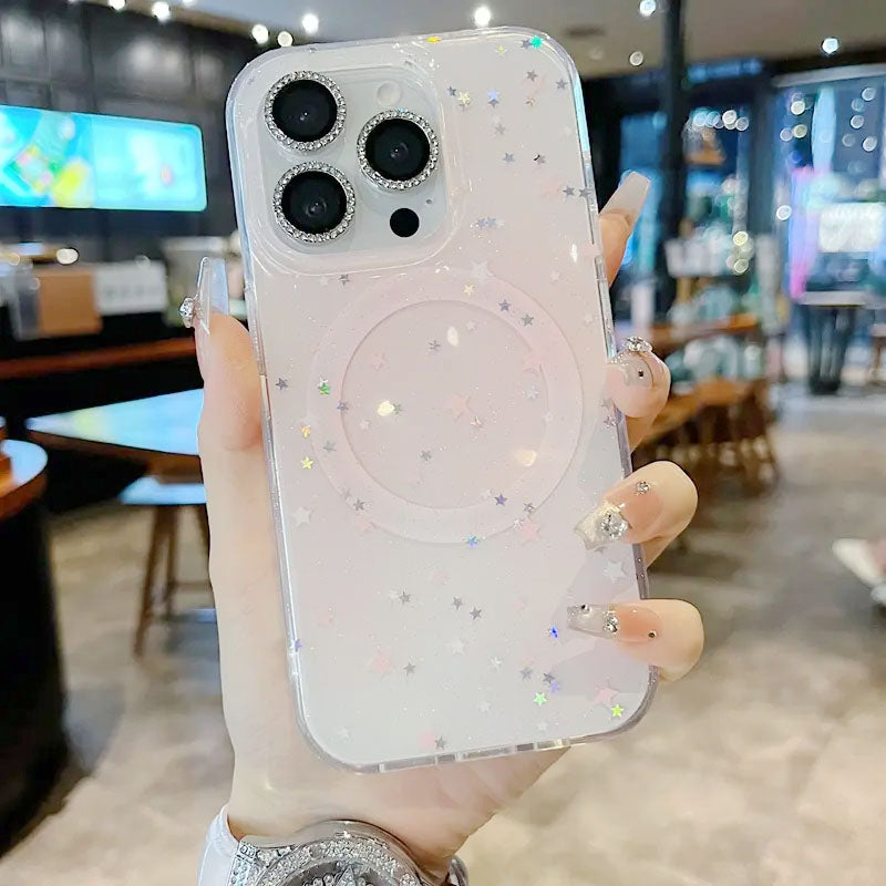 Glitter Lens Protector Star Case Cover for iPhone - Buy 2: FREE SHIPPING🛫 & 40% OFF 2nd🔥