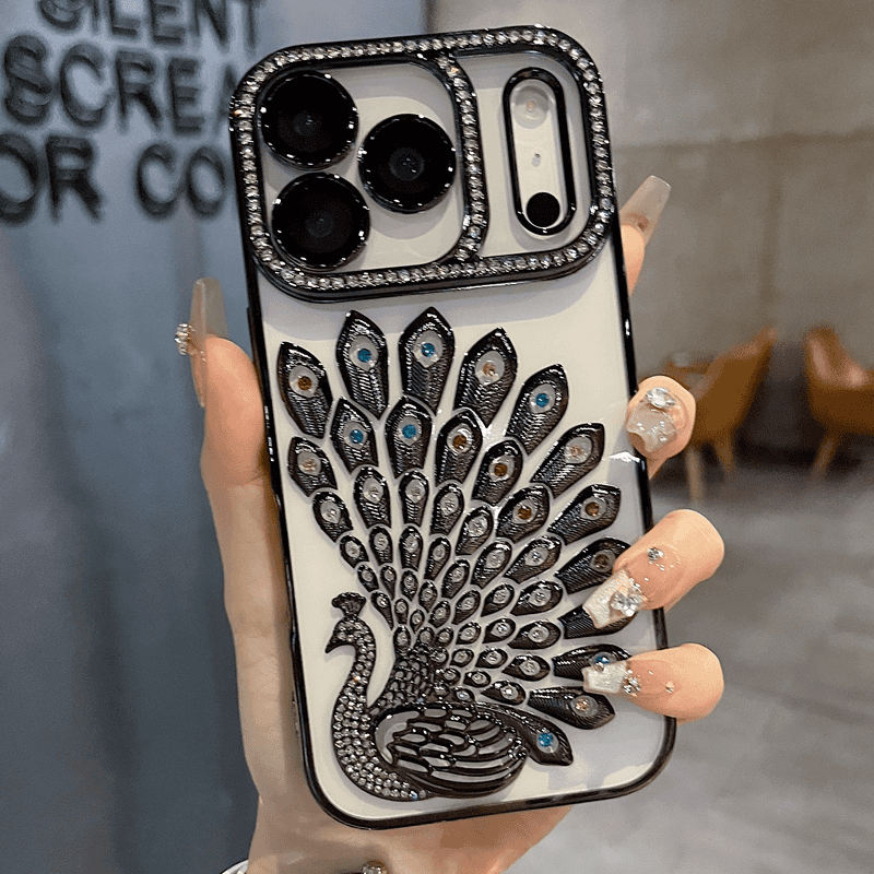 Black Glaze with Gold Threads Case for iPhone