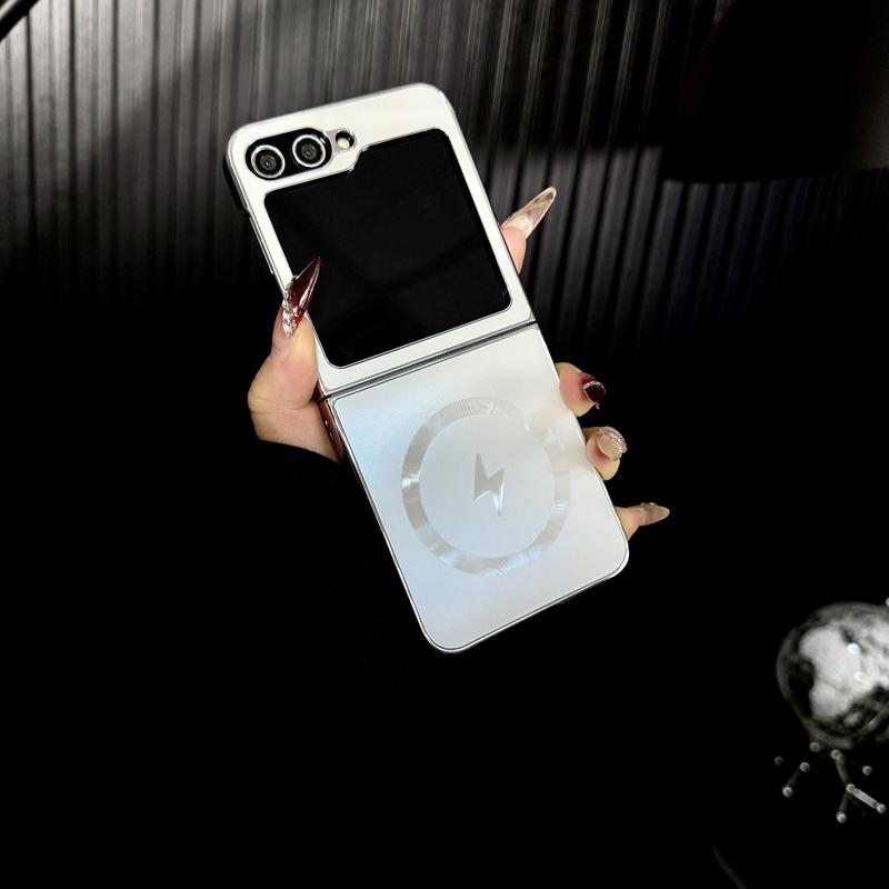 🔥Electroplated Frosted Magnetic Case Cover for Samsung Flip Series