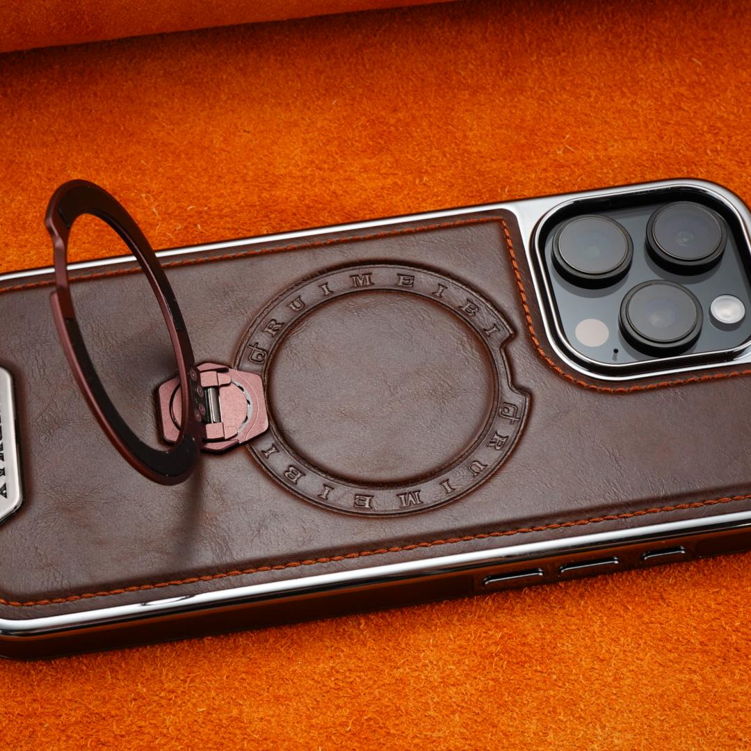 Strong Metal Magnetic Suction Bracket Case Cover for iPhone