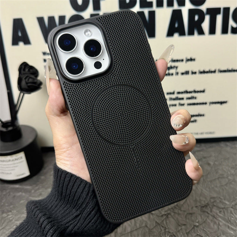 Breathable Magnetic Phone Case For iPhone