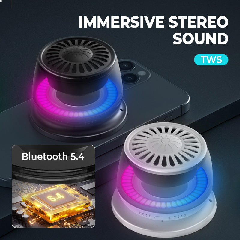 Magnetic Mini Bluetooth Speaker with RGB Light