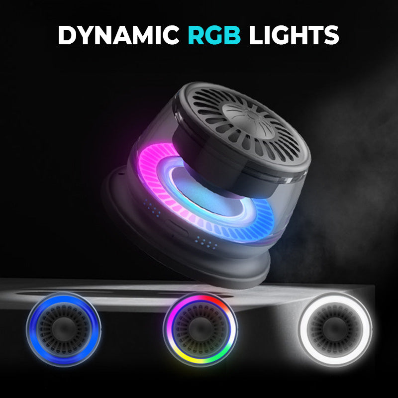 Magnetic Mini Bluetooth Speaker with RGB Light