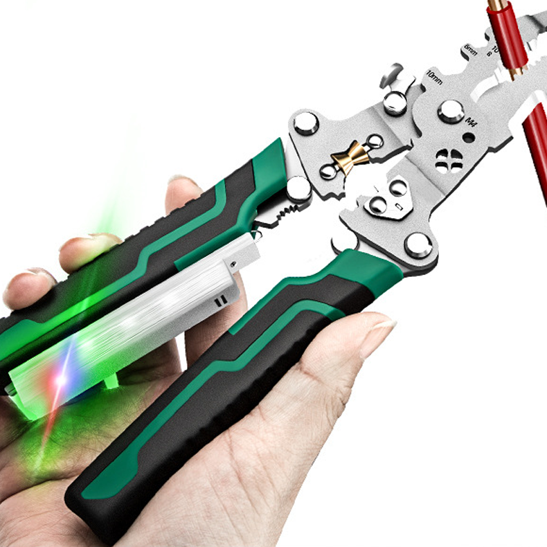 👷♂️Multifunctional Foldable Wire Stripping Scissors with Electrical Test👷♂️