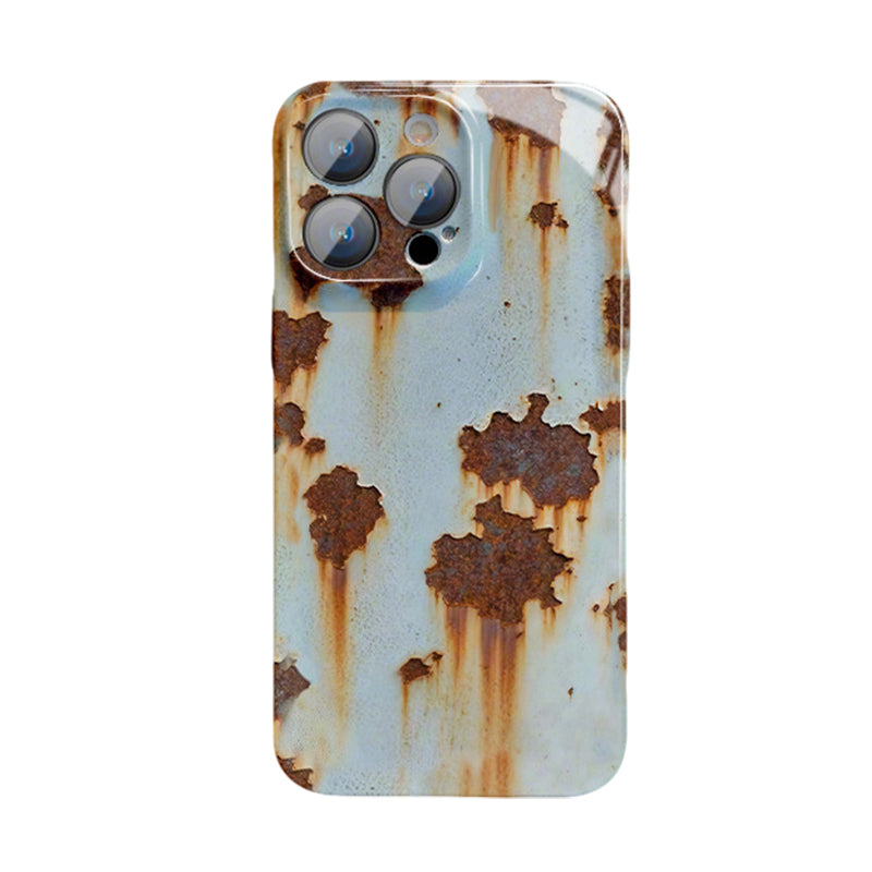 🔥2025 NEW ARRIVAL 🔩Vintage Rust Hard Case For iPhone - Buy 2: FREE SHIPPING🛫 & 40% OFF 2nd🔥