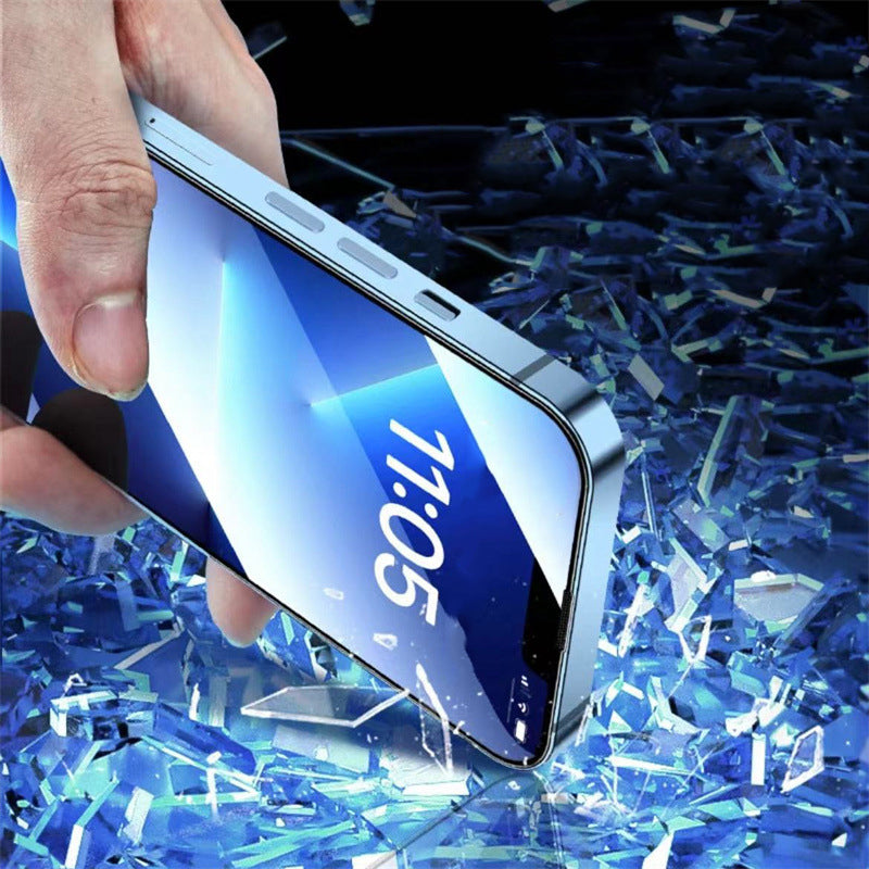 HD/Anti-Peeping Tempered Glass Screen Protector with Auto Dust-Elimination Installation