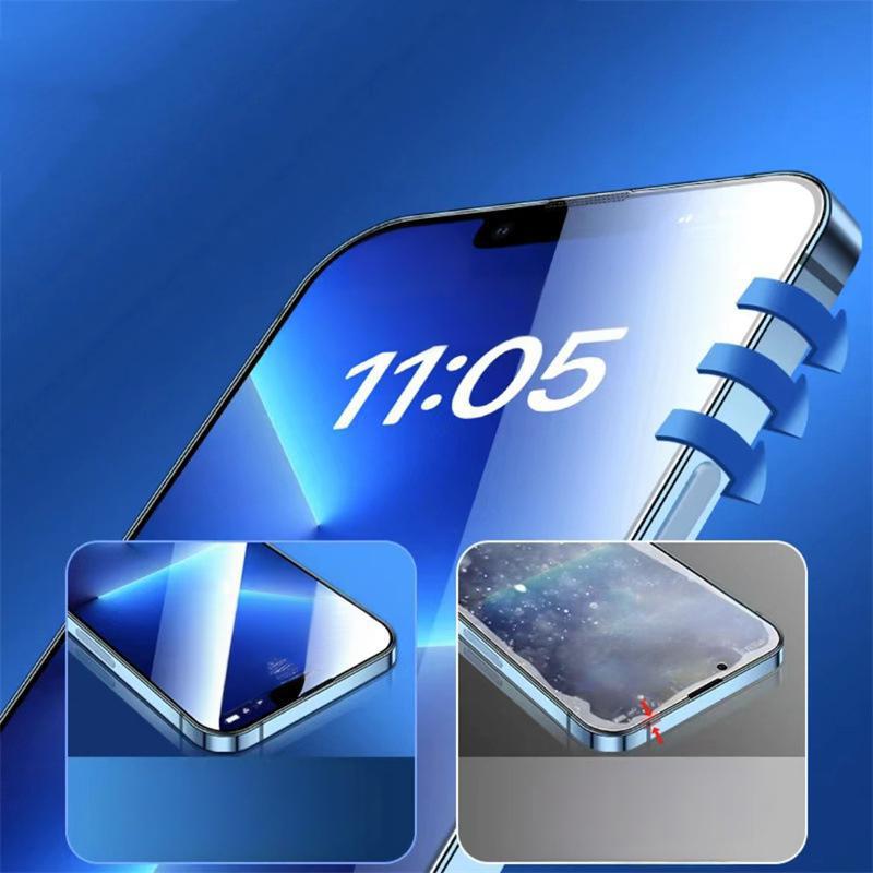 HD/Anti-Peeping Tempered Glass Screen Protector with Auto Dust-Elimination Installation