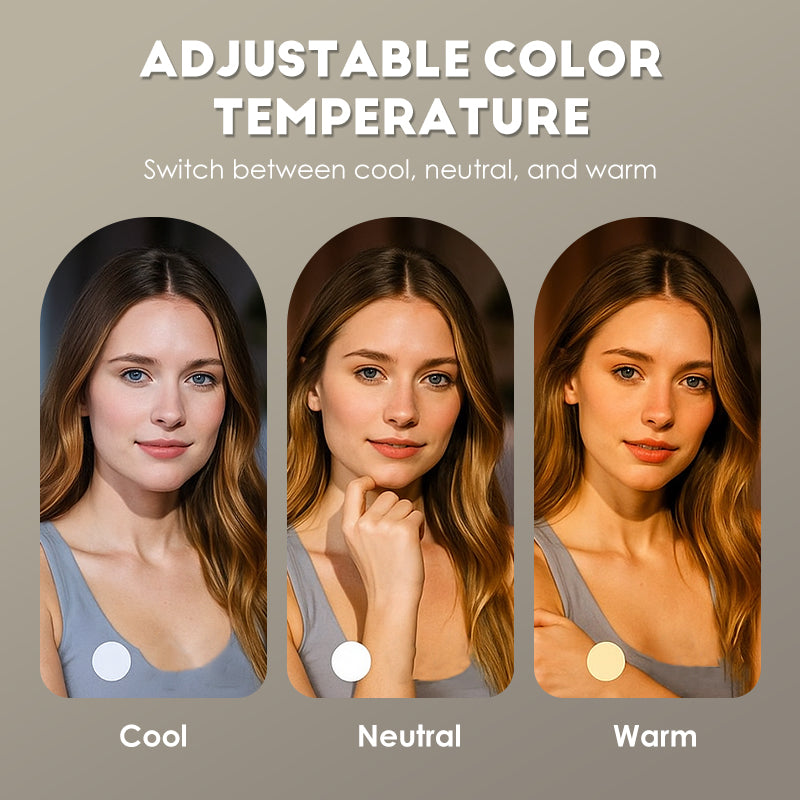 3-in-1 Portable Magnetic Selfie Light for Phone