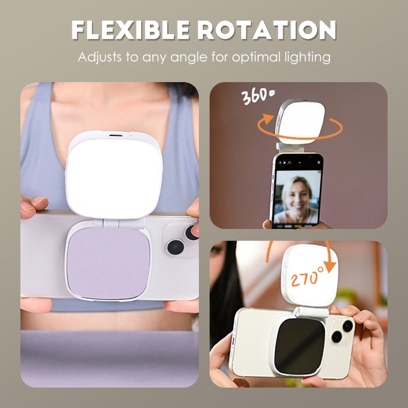 3-in-1 Portable Magnetic Selfie Light for Phone