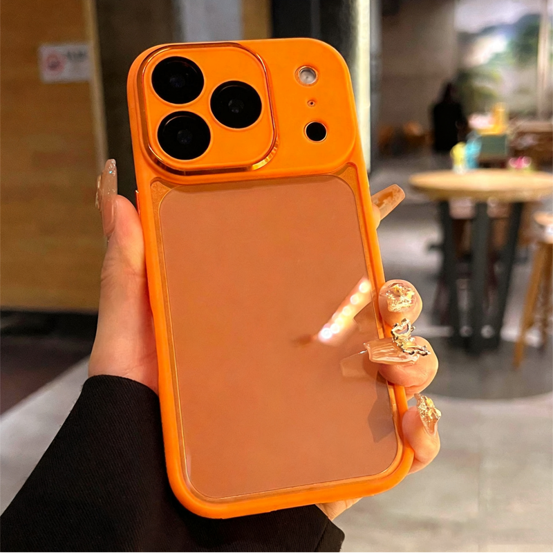 Solid-Colour Frosted Phone Case with Camera Control Cover