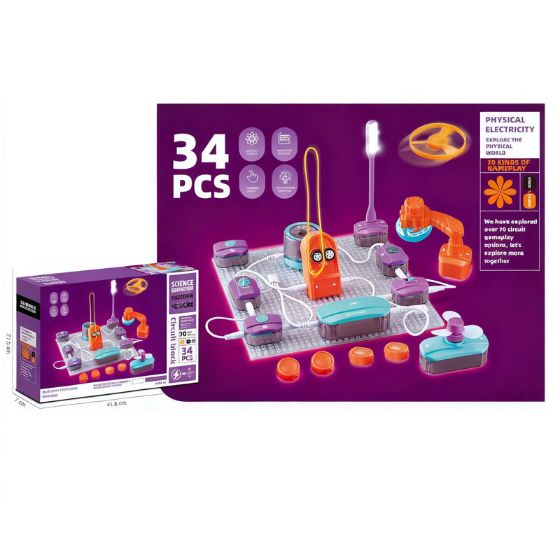Electronic Circuit Building Blocks Kit
