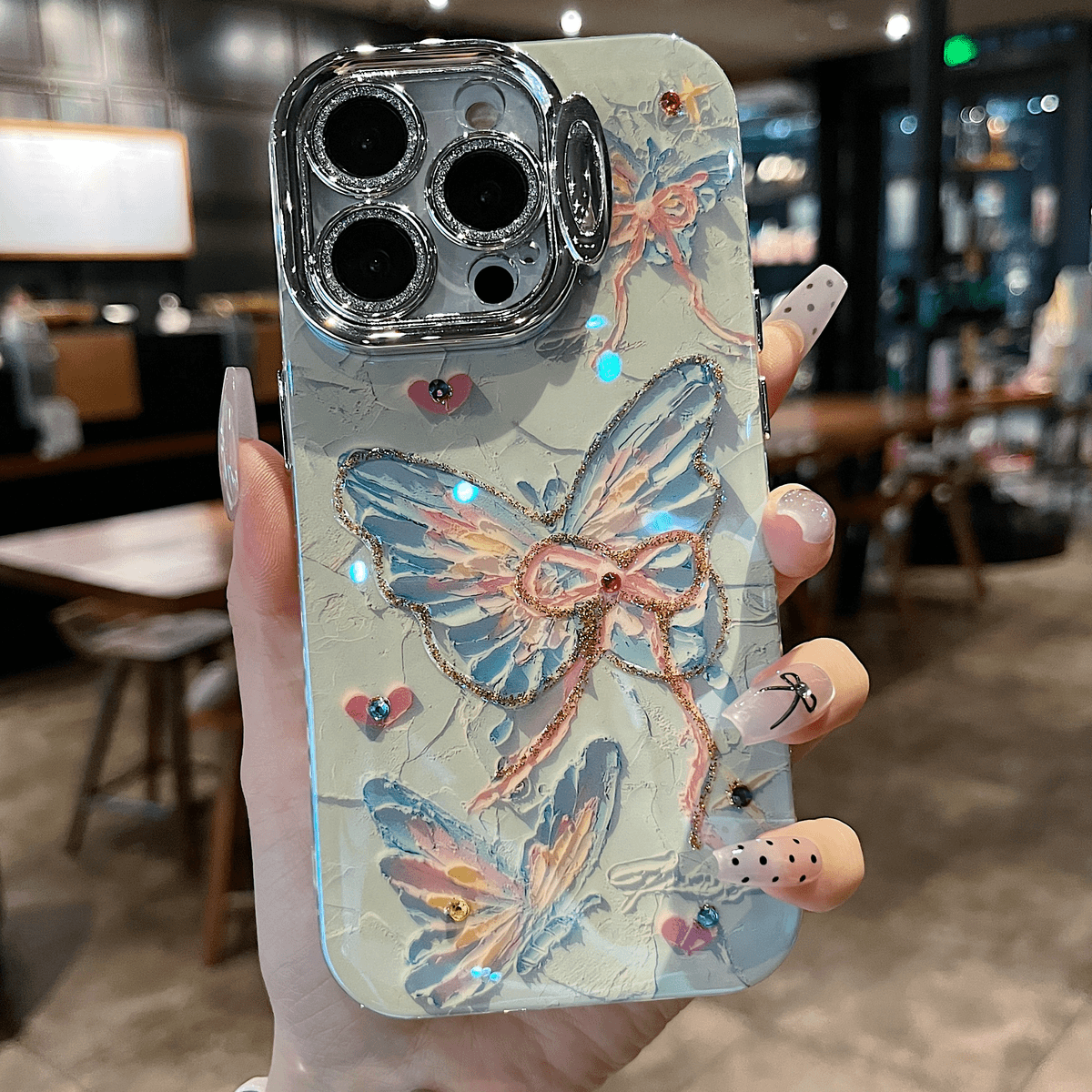 Painting Butterfly Landscape Case Cover for iPhone - Buy 2: FREE SHIPPING🛫 & 40% OFF 2nd🔥