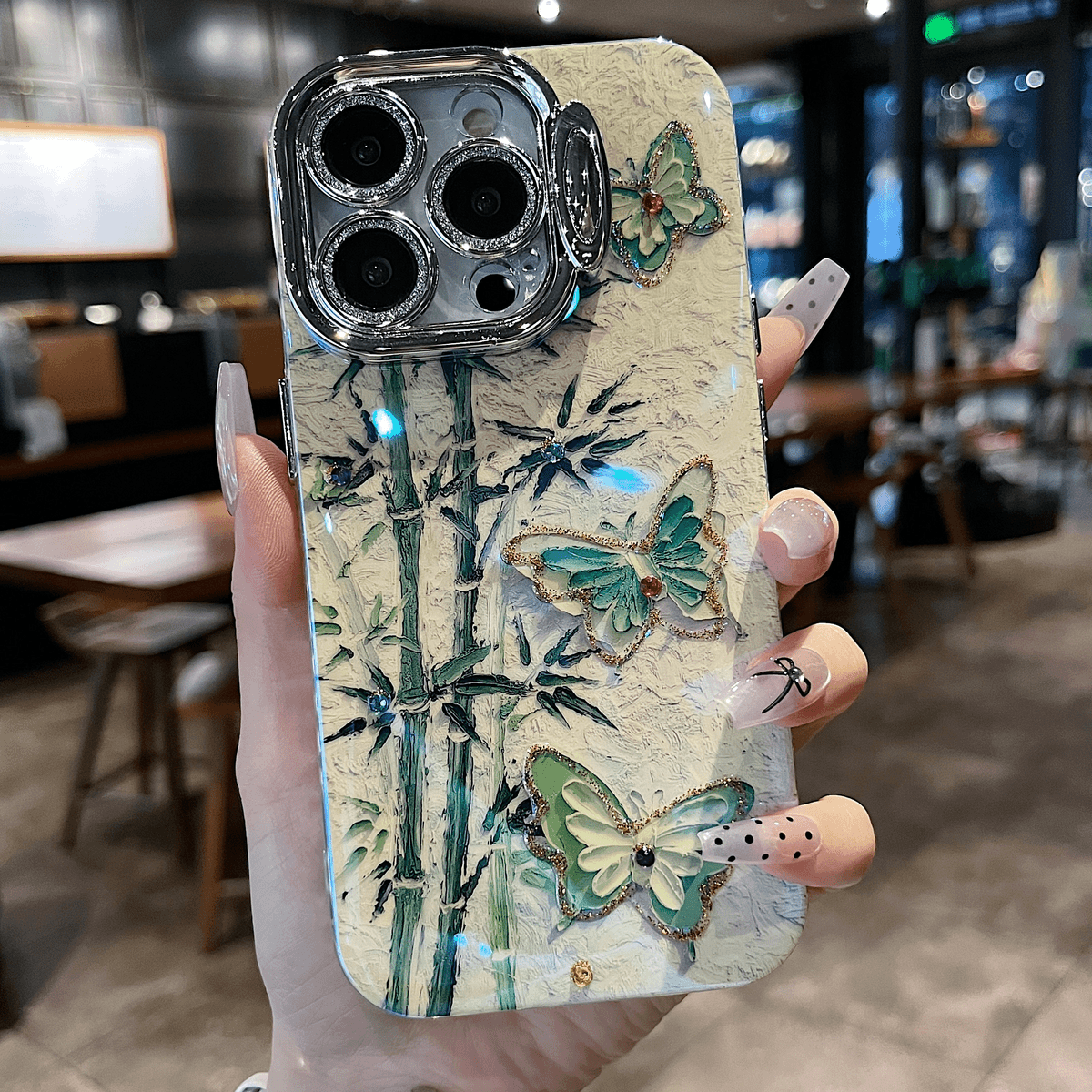 Painting Butterfly Landscape Case Cover for iPhone - Buy 2: FREE SHIPPING🛫 & 40% OFF 2nd🔥