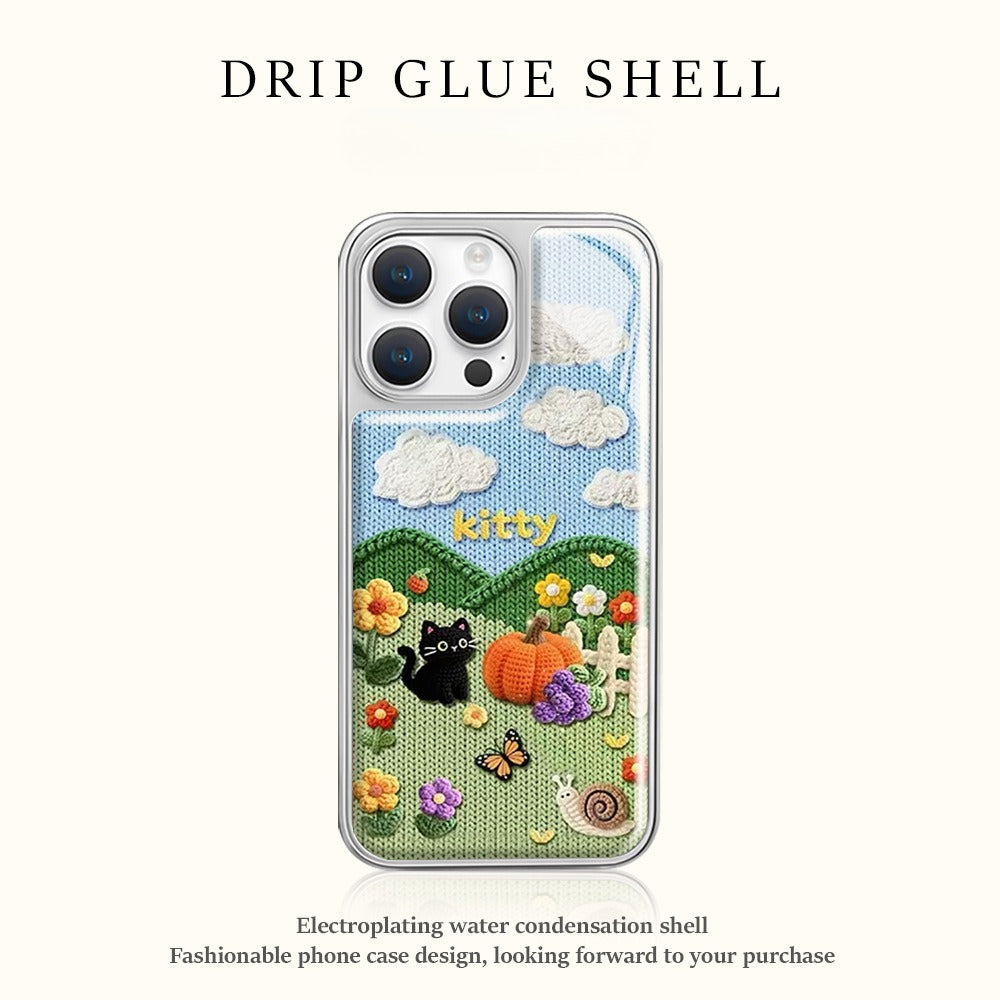 Pixel Art Cat Garden Case for iPhone - Buy 2: FREE SHIPPING🛫 & 40% OFF 2nd🔥