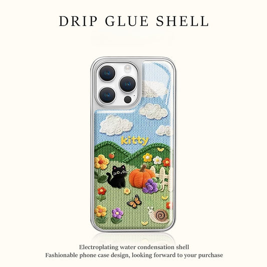 Pixel Art Cat Garden Case for iPhone - Buy 2: FREE SHIPPING🛫 & 40% OFF 2nd🔥