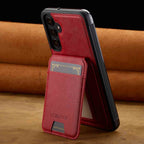 Magnetic Holder Card Case Cover for Samsung S Series