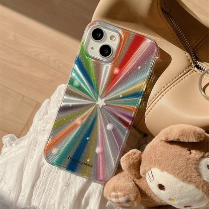 Starlight Highlights Rainbow Shimmer iPhone Case