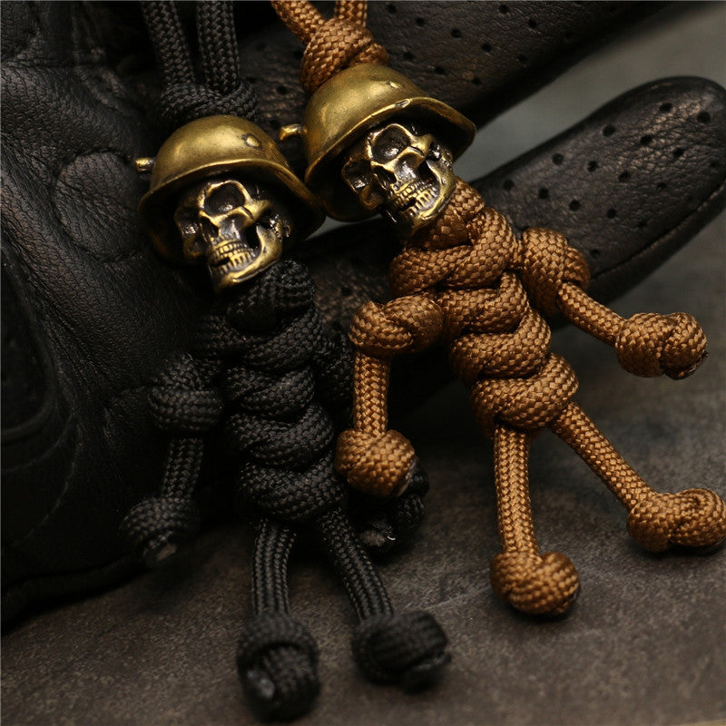 💀✨ Meet Your New Pocket Rebel – The Brass Skeleton Keychain with Soul! ✨💀