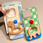 Children's Wooden Stand Case Cover for iPhone - Buy 2: FREE SHIPPING🛫 & 40% OFF 2nd🔥