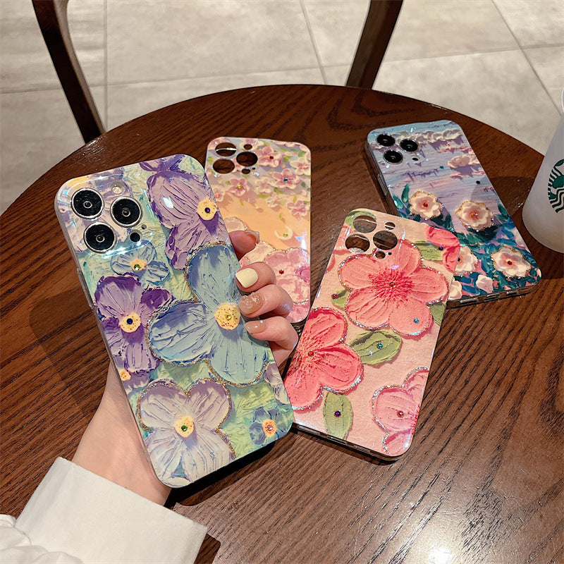 Summer Flower Case Cover for iPhone