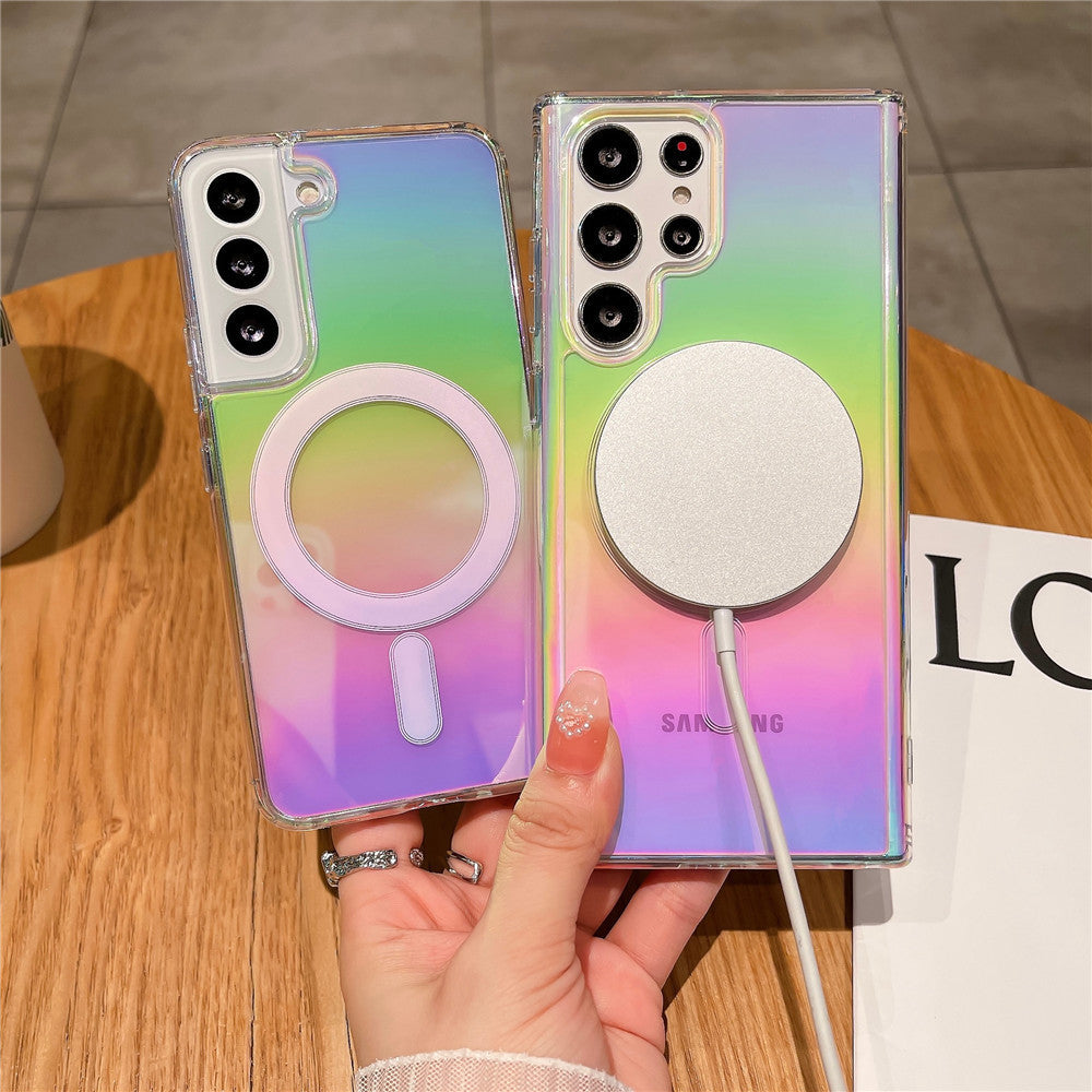 Rainbow Magnets Case Cover for Samsung Flip Fold Serie