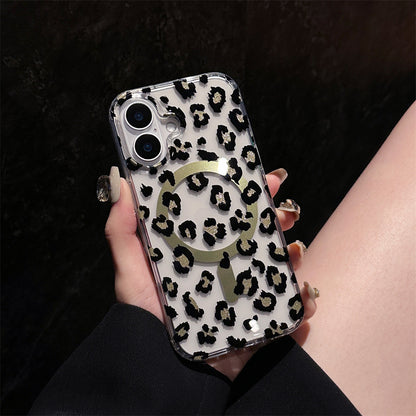 Love Magnetic Transparent Case Cover for iPhone