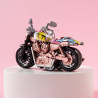 🏍️✨ REV UP YOUR KEYS! The Realistic Rolling Motorcycle Keychain ✨🏍️