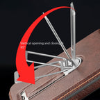 Leather Texture Smartphone Casing, iPhone Accessory with Metal Foldable Kickstand, Raised Camera Guard and Protection Features