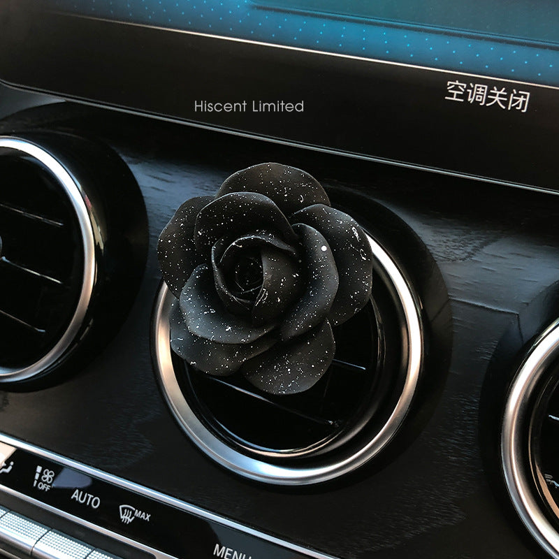 🦋✨ Midnight Bloom Vent Charm - Where Mystical Beauty Meets the Open Road ✨🌙