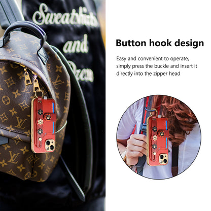 Colorful Leather Flower Case Cover for iPhone