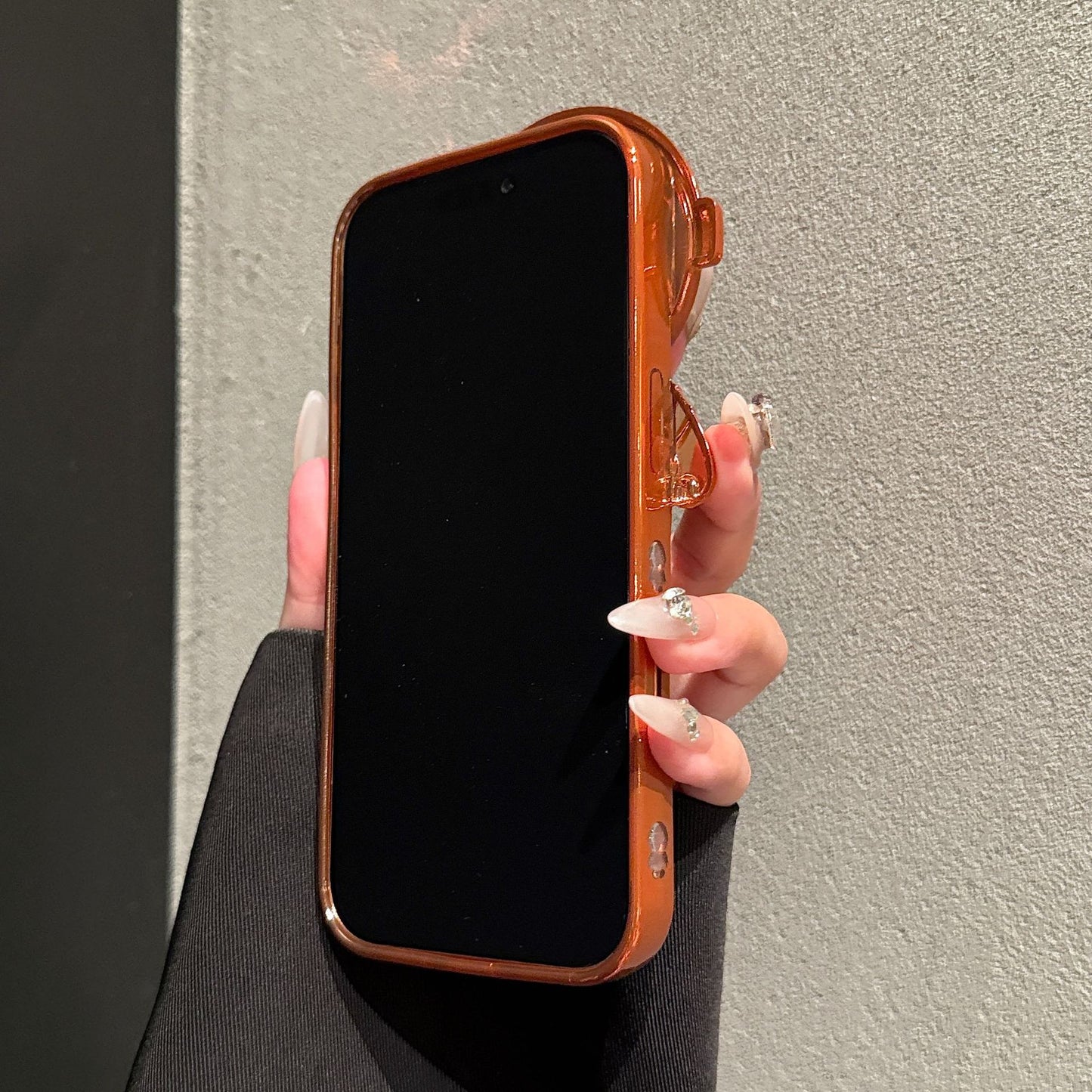 Astronaut Lens Full-Coverage Foldable Stand Case for iPhone - Buy 2: FREE SHIPPING🛫 & 40% OFF 2nd🔥