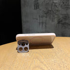 Aluminum Folding Lens Protective Frame Transparent Case Cover for iPhone