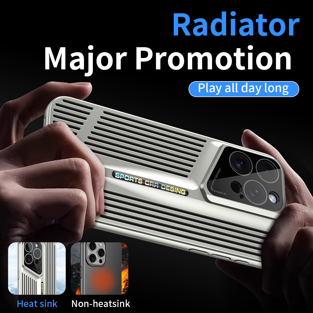 Blade Cooling Case Cover for iPhone