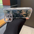 Butterfly Folding Stand Case Cover for iPhone